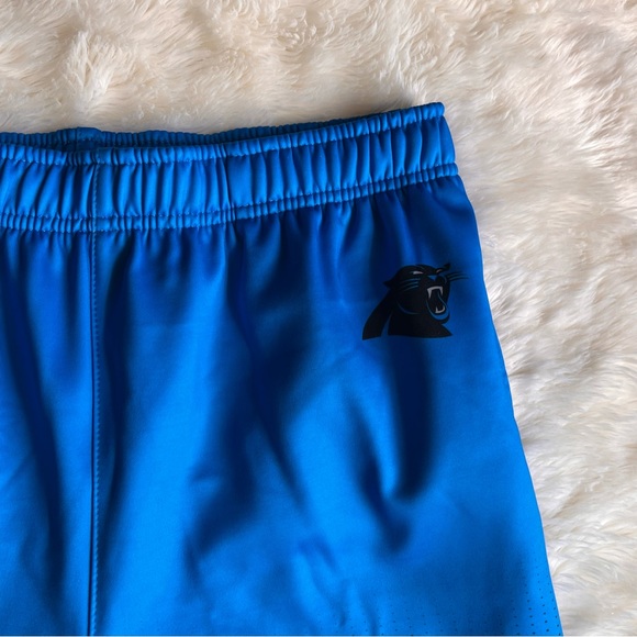 NWT NFL Team Apparel Carolina Panthers Black Blue Graident Jogger Pants Medium - Picture 6 of 6